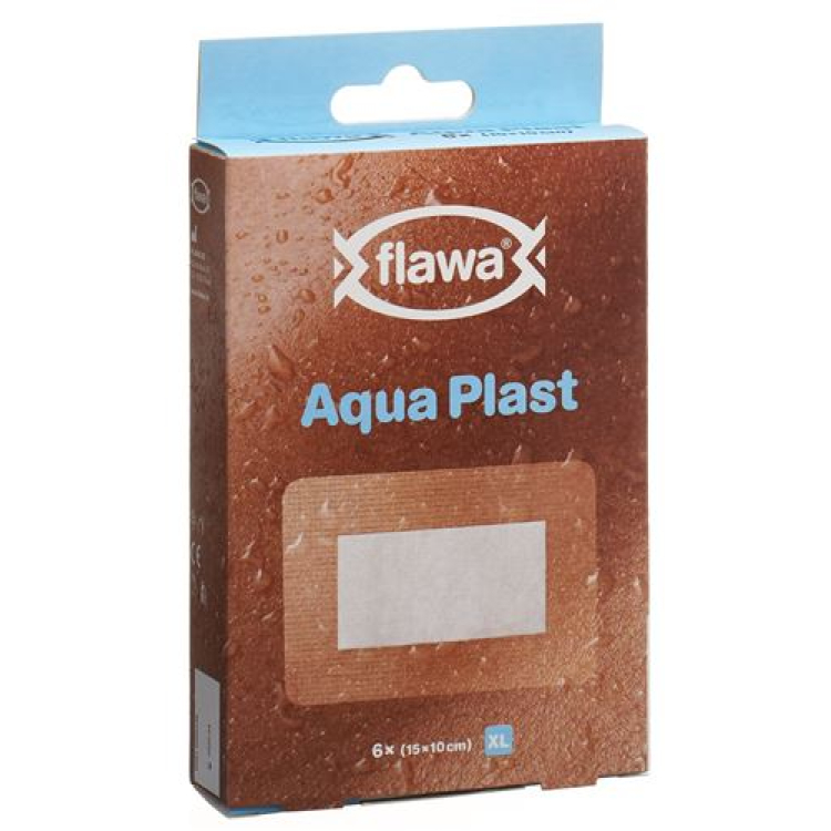 Flawa Aqua Plast XL 10x15cm 6 ширхэг