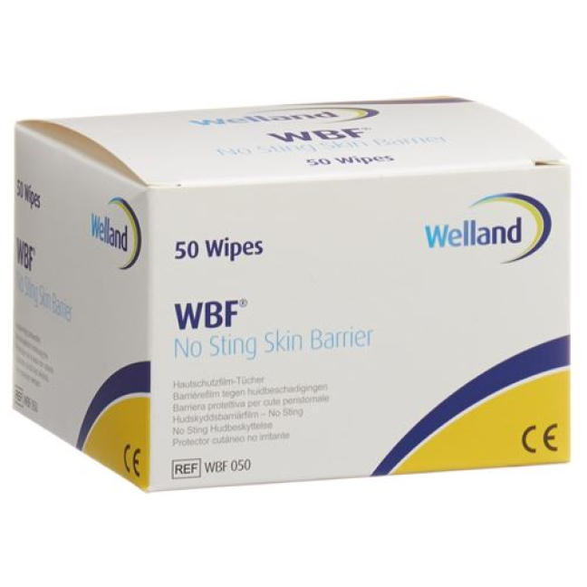 WBF Wipes obrúsky na ochranu pokožky 70x160mm nesterilné 50 ks