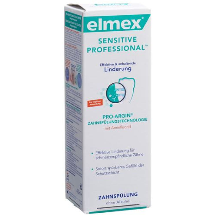 elmex SENSITIVE PROFESSIONAL ատամնաբուժական ողողում 400 մլ