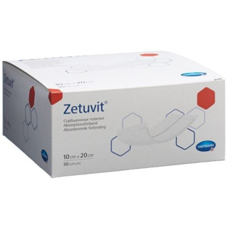 Zetuvit absorption dressing 10x20cm 30 pcs