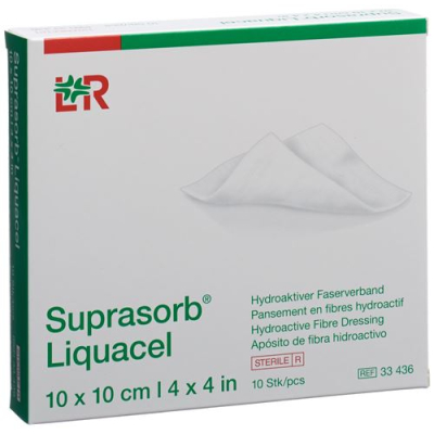 Suprasorb liquacel 10x10cm 10 stk