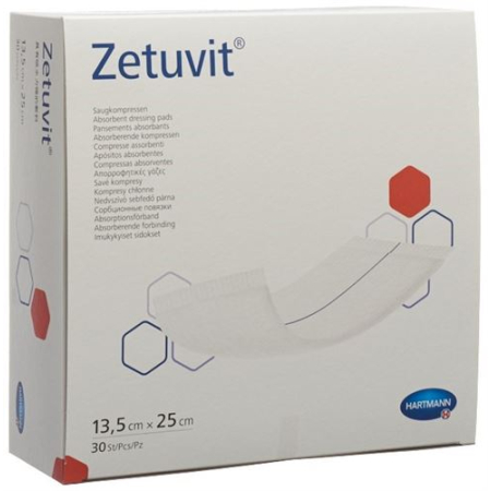 Zetuvit absorption dressing 13.5x25cm 30 pcs