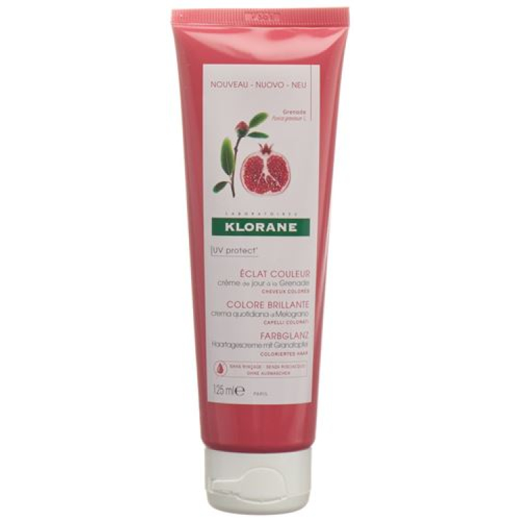 Klorane crema giorno per capelli al melograno 125 ml