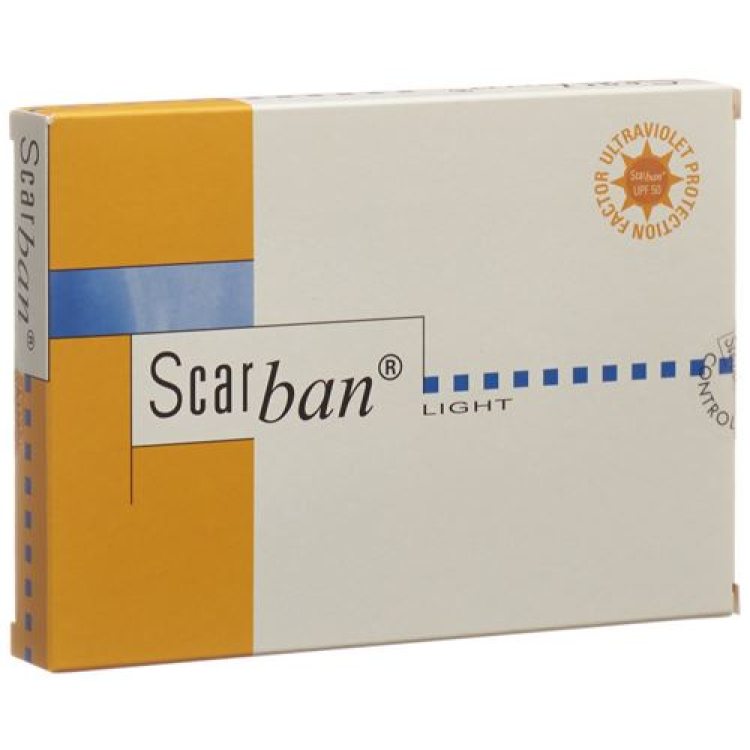 Scarban Light scar plaster 5x7.5cm 2 pieces