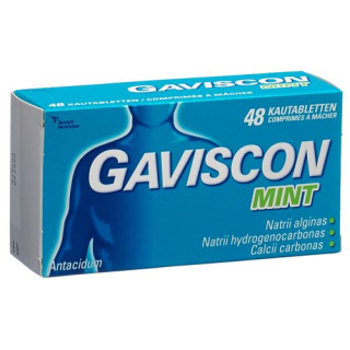 Gaviscon Chewing Tabs Mint 48 pcs