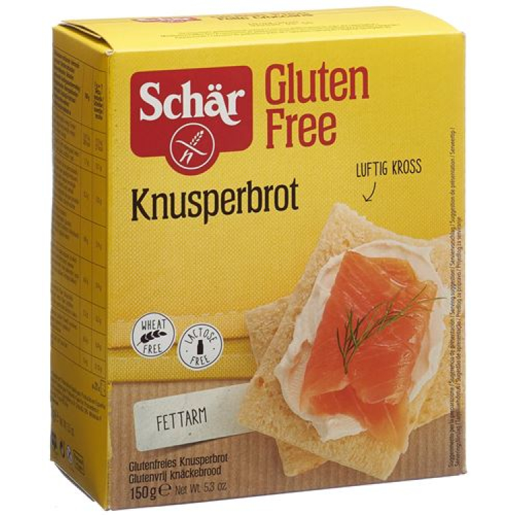 SCHÄR Knusperbrot առանց սնձան 150 գ