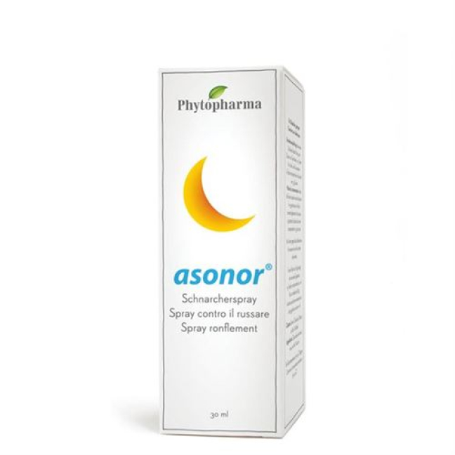 Thuốc xịt ngáy ngủ Phytopharma Asonor 30 ml