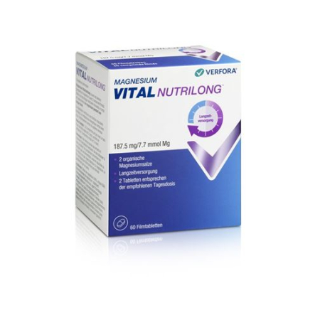 Magnesium Vital Nutrilong 60 film-coated tablets