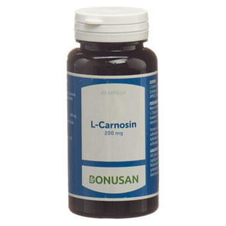 Capsules de L-carnosine Bonusan 200 mg 60 pcs