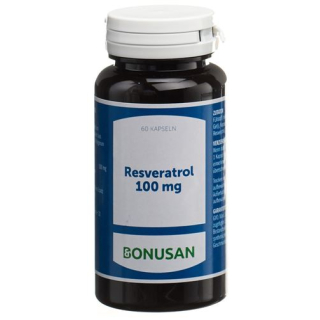 Bonusan Resveratrol Kaps 100 mg 60 pcs