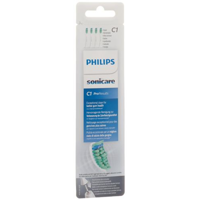Cabeças de escova de reposição Philips Sonicare ProResults HX6014/07 padrão