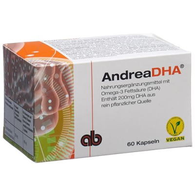 Andreadha omega-3 pure vegetable 60 capsules