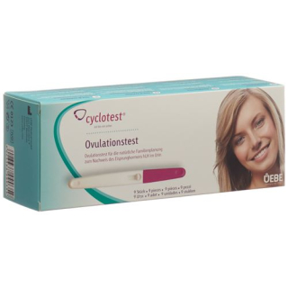 Teste de ovulação Cyclotest LH Sticks 9 unid.