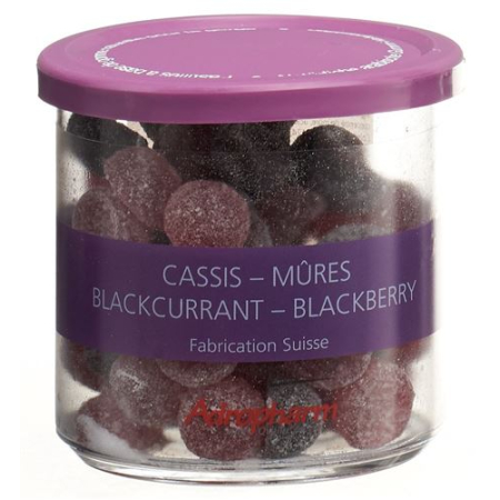 Adropharm Cassis and Blackberry Soothing Lozenges 140g