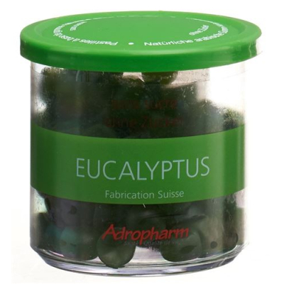 raminančios Adropharm eucalyptus pastilės be cukraus 140 g