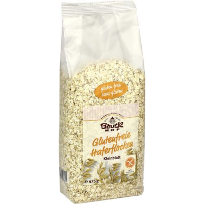 Bauckhof zobene pahuljice kleinblatt bez glutena bag 475g