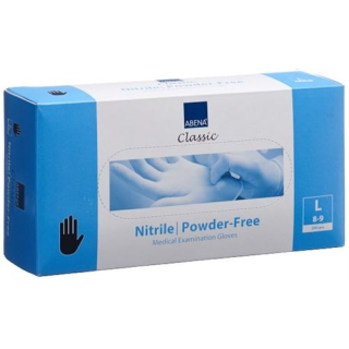 Abena underground gloves nitrile L powder-free black 200 pcs