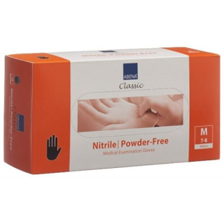 Abena underground gloves nitrile M powder-free black 200 pcs