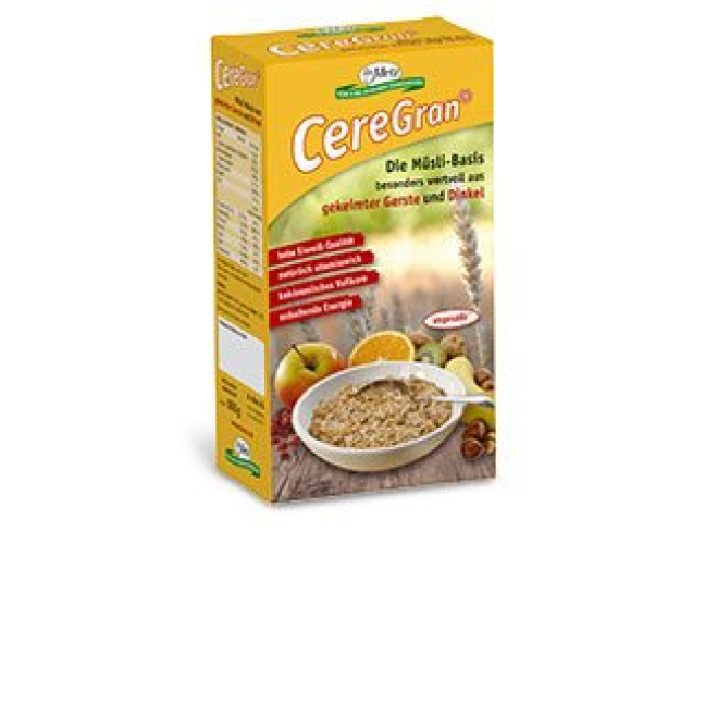 dr Metz CereGran muesli base made from sprouted barley and spelt 5