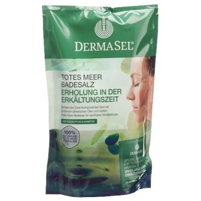 Dermasel bath salt cold season +20ml bag 400 g