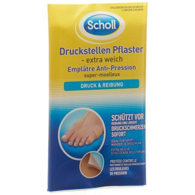 Scholl tryckpunkter patch extraweich