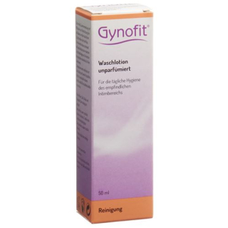 Gynofit washing lotion unscented travel pack 50 ml