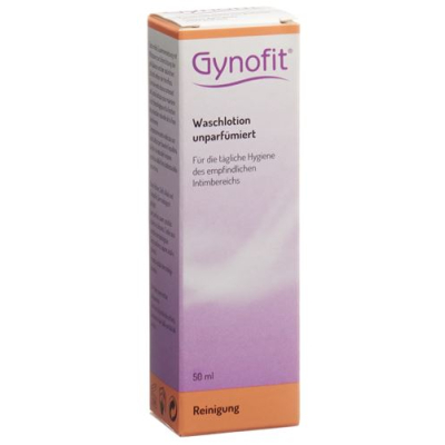 Gynofit vaskelotion uparfumeret rejsepakke 50 ml