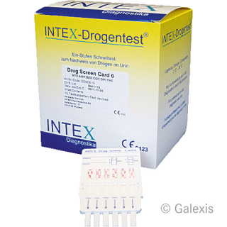 Intex Drug Test Drug Screen Card 6 5 шт