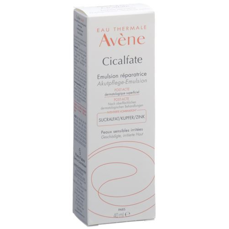 Avène Cicalfate Post-Acte Emulsifiants 40 ml