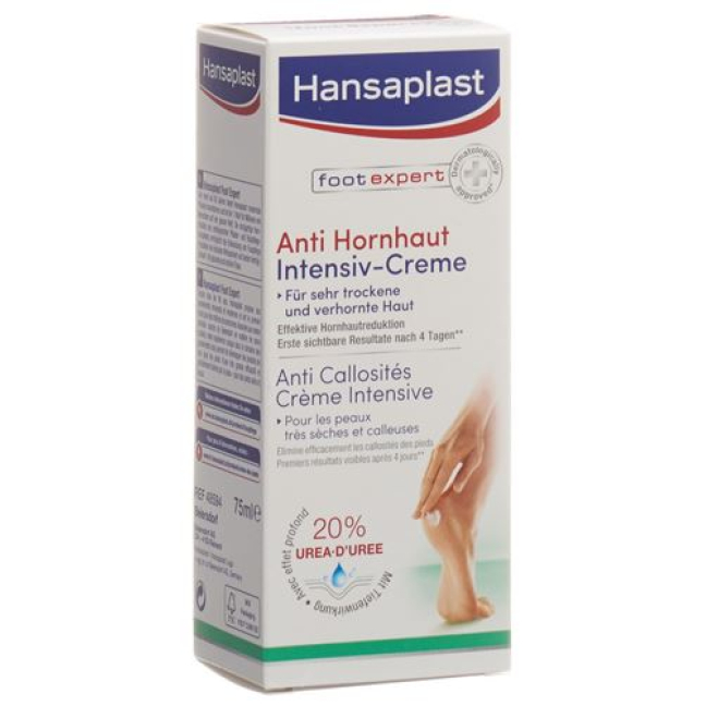 Hansaplast Anti Callus Cream 20% ინტენსიური 75 მლ