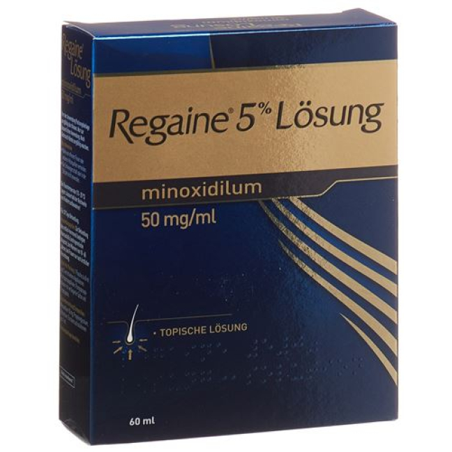 Rogaine Topical Solution 5% Fl 60 មីលីលីត្រ