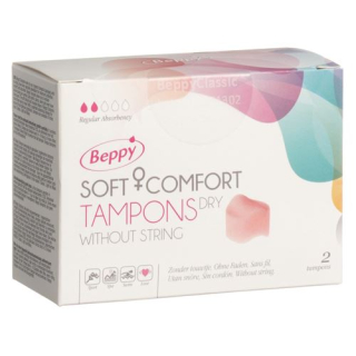 Beppy Soft Comfort Tampons secs 2 pièces