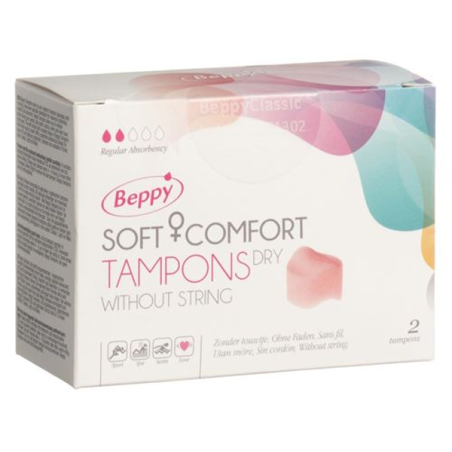 Beppy Soft Comfort Tampons Torr 2 st