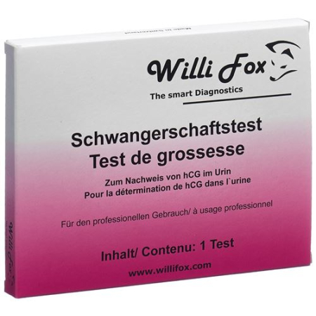 Willi Fox tehotenský test moč 25 kusov
