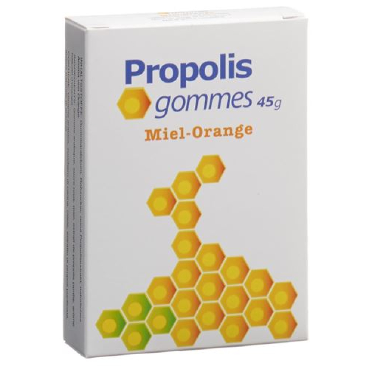 Propolis gommes mézes narancs 45 g