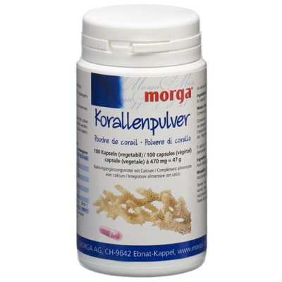 Morga korallpulver vegicaps 100 st