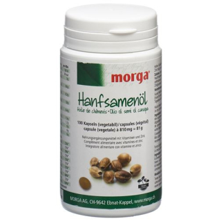 Morga hemp seed oil Vegicaps 100 pcs