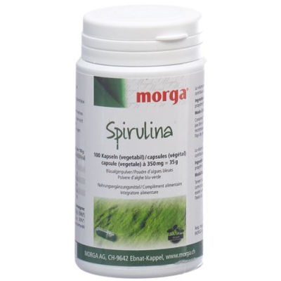 Morga spirulina vegicaps 100 pcs