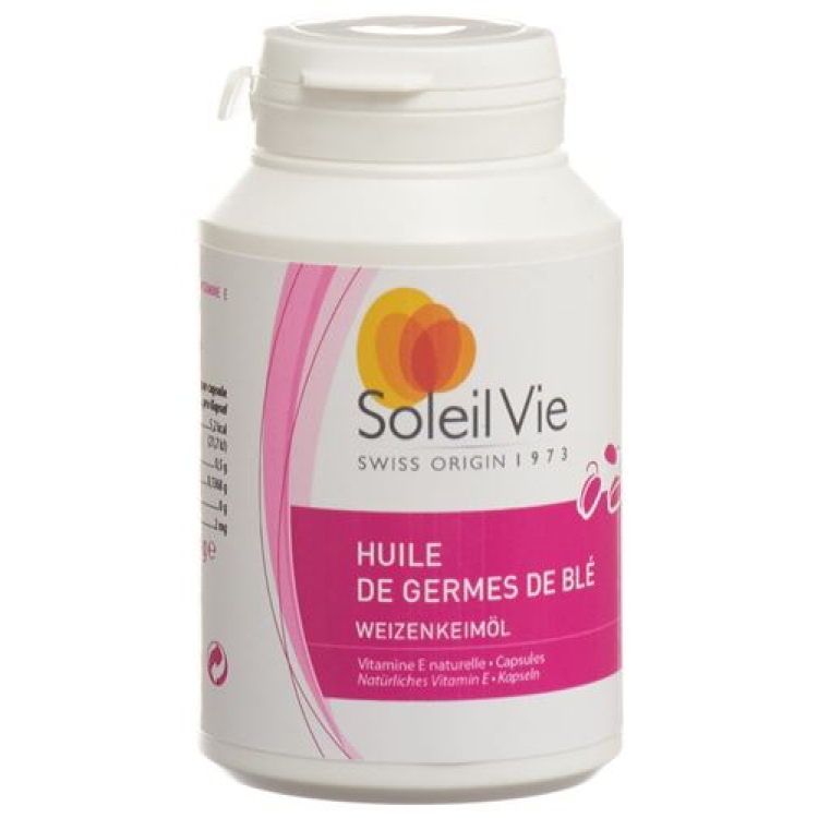 Soleil Vie hvetekimoljekapsler 700 mg 90 stk