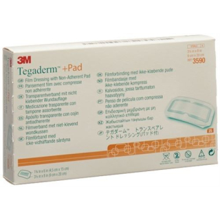 3M Tegaderm+Pad 9x20cm wound pad 4.5x15cm 25 pcs