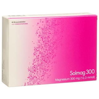 Solmag 300 effervescent tablets raspberry flavor Ds 60 pcs