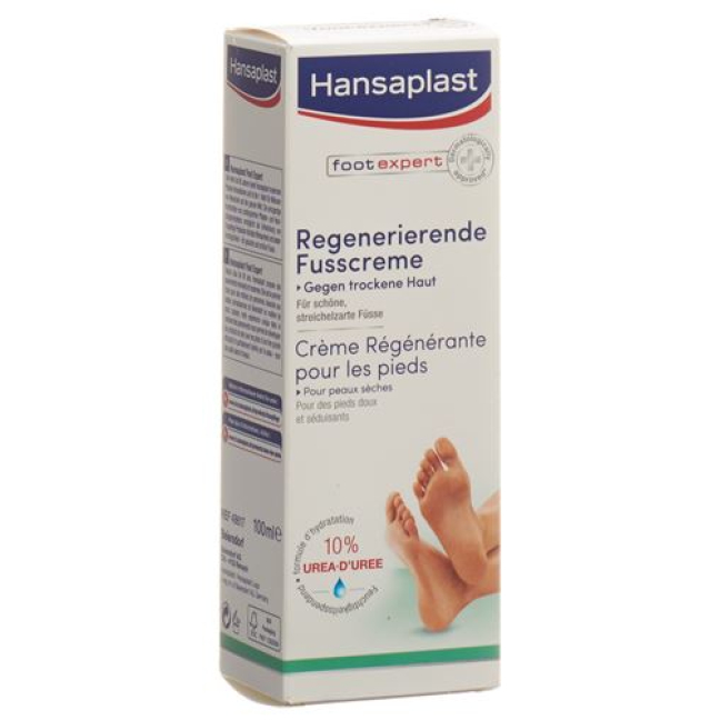 Hansaplast Regenerating Foot Cream 10% Urea 100 មីលីលីត្រ