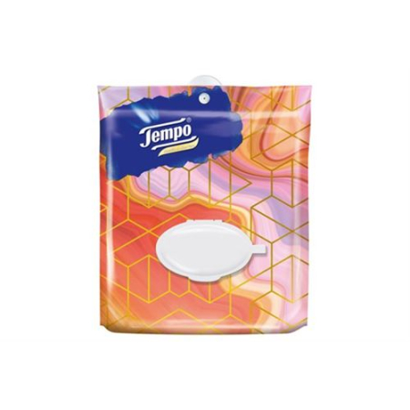 Tempo toilet paper moist Chamomile&Aloe Vera Comfort Bag 4
