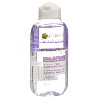 Garnier skin naturals makeup remover eyes 2in1 125ml