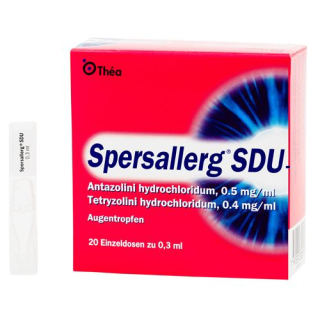 Spersallerg SDU Gd Opht 20 Monodos 0,3 ml