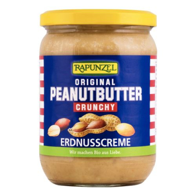 Rapunzel peanut butter crunchy original 500 ក្រាម។