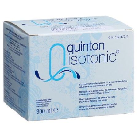 Quinton Isotonisk 9g / l Trinkamp 30 x 10 ml