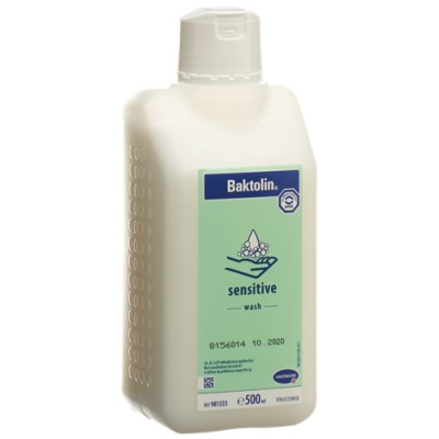 Baktolin sensitive cleanser 500ml