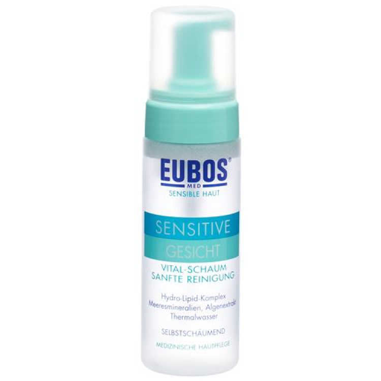 Eubos Sensitive Vital Foam 150 ml