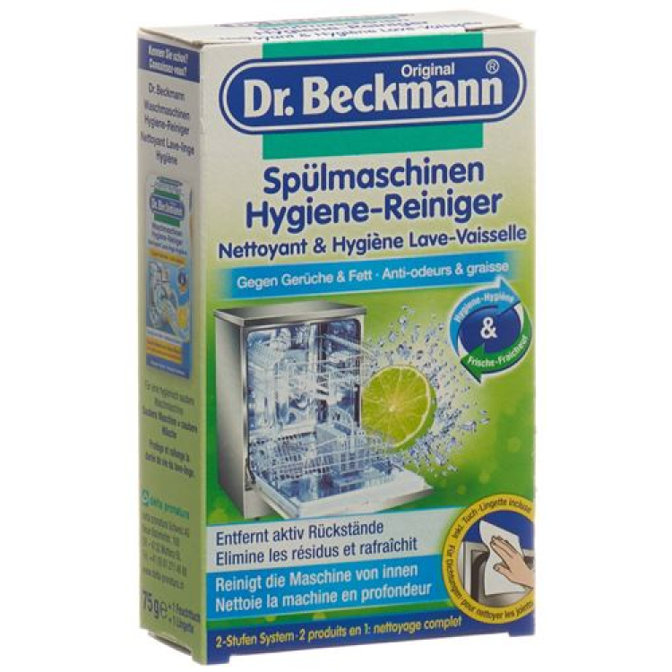 Dr Beckmann astianpesukoneiden hygieniapuhdistusaine 75 g